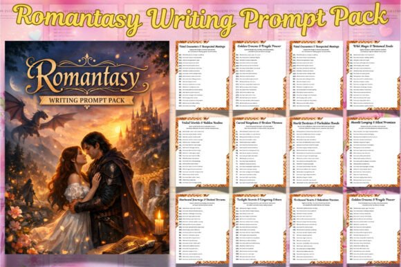 Download Romantasy Writing Prompt Pack - Pack Collection