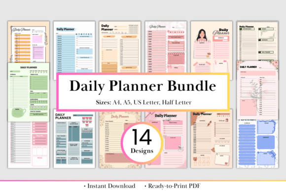 Download Ultimate Daily Planner Bundle - Ultimate Collection