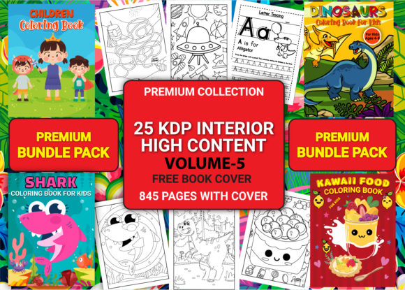 Download 25 Kdp Interior Bundle Pack Vol-5 - Pack Collection