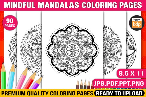 Download 90 Mindful Mandalas Coloring Pages - Coloring pages Collection