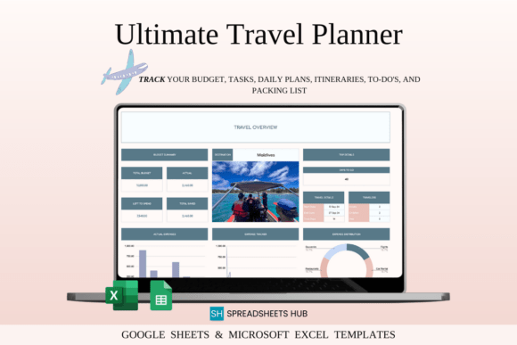 Download Ultimate Travel Planner in Excel - Ultimate Collection