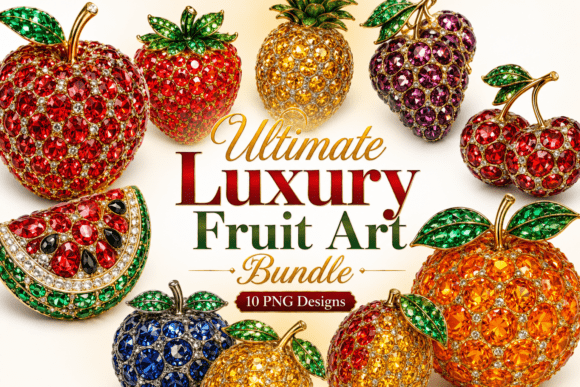 Download Ultimate Luxury Fruit Art Bundle - Ultimate Collection