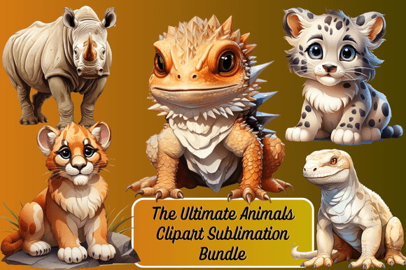 Download The Ultimate Animals Clipart Sublimation - Ultimate Collection