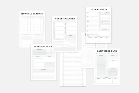 Download InDesign Planner Bundle Pack Vol.29 - Pack Collection